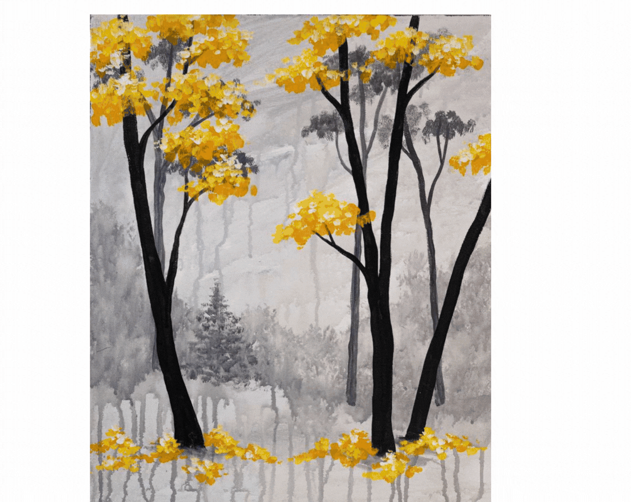 Foret Noir et Jaune